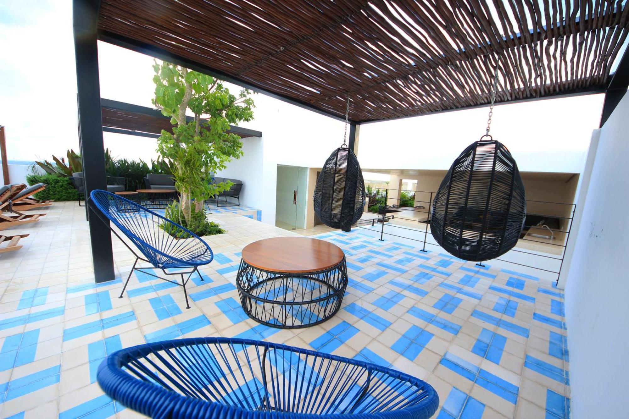Apartment Near The Beach, Rooftop, Pool, Sea View. Playa del Carmen Luaran gambar